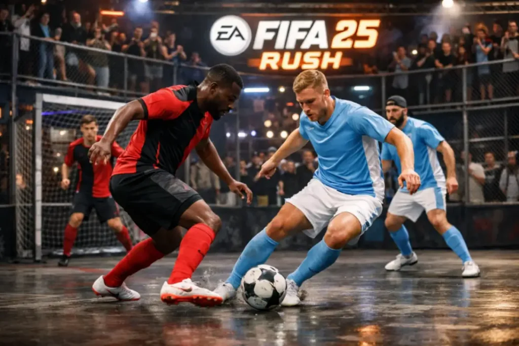 FIFA 25 Rush: новый режим 5v5 меняет формат матчей FIFA 25 Rush: новый режим 5v5 меняет формат матчей